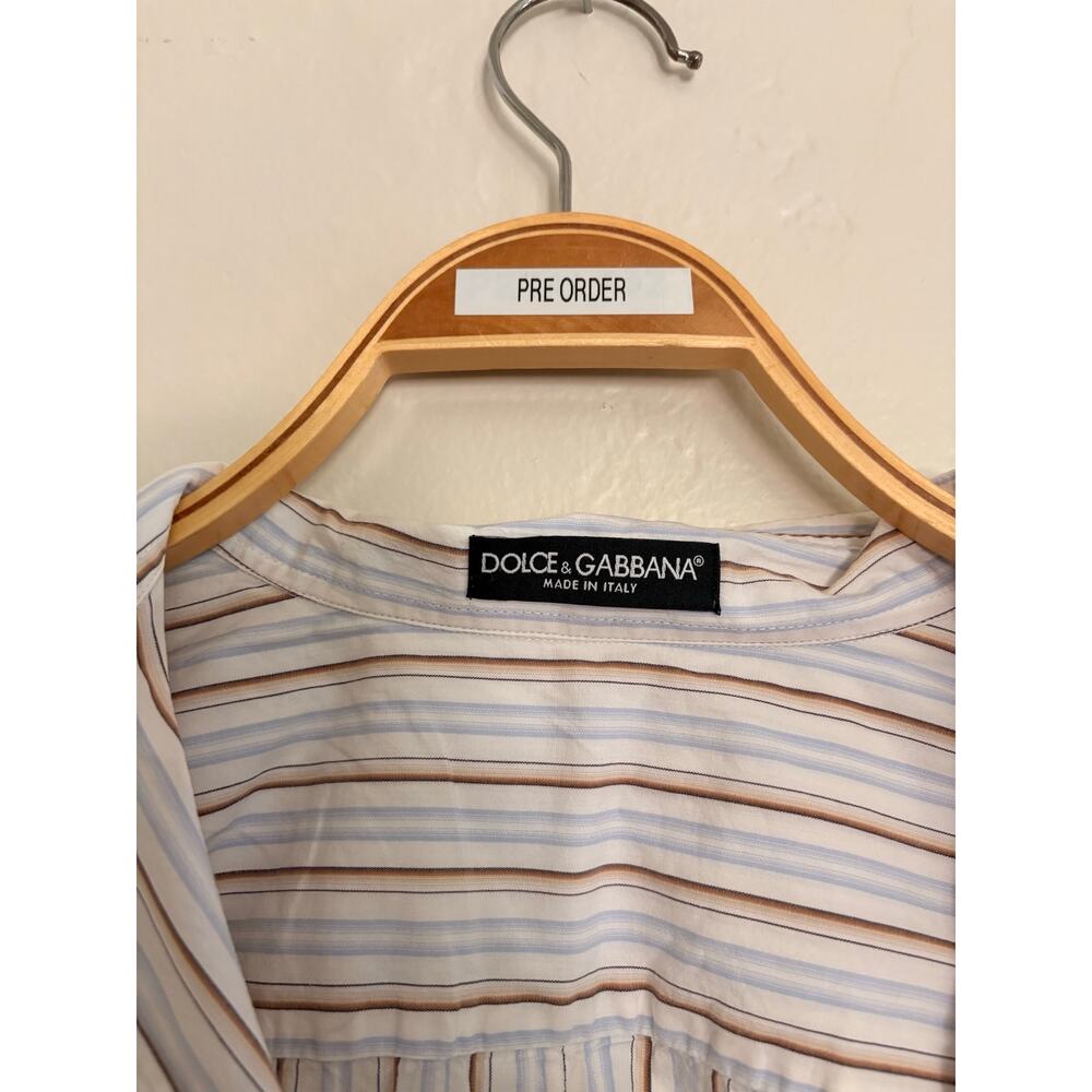 Dolce and Gabbana vintage Striped button up - Picture 3 of 4
